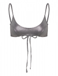 Weekday - Glitter Bikini Top - Kolmnurksed bikiinitopid - XS
