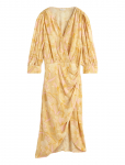 GANT - Reg Magnolia Print Wrap Dress - P&otilde;lveni ja midi - 34