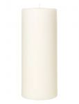 Broste Copenhagen - Church Pillar Candle - Plokkk&uuml;&uuml;nlad - &Oslash; 10 CM
