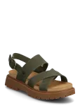 Timberland - Clairemont Way Backstrap Sandal Dark Green Nubuck - Platvormsandaalid - 41