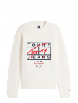 Tommy Jeans - Tjm Reg Signature Sweater Ext - Dressipluusid - XXXL