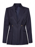 Malina - Illiana Fitted Button Detailed Wool Blend Blazer - &Uuml;herealised bleiserid - 38