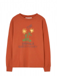 THE ANIMALS OBSERVATORY - Flowers Red Dof Lonf Sleeve T-Shirt - Pikkade varrukatega T-s&auml;rgid - 6 Y
