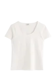 Lindex - T-Shirt - L&uuml;hikeste varrukatega - XS