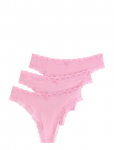 Lindex - Brief Thong Reg Wilma Tencel 3 - Stringid - XXL