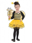IPK - Children's Bee Costume Set 104 Cm, Dress, Headband, Wings And Wand - Kost&uuml;&uuml;mide aksessuaarid - 86/104CM