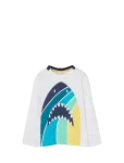 Boboli - Knit T-Shirt Long Sleeves For Boy -Bci - Pikkade varrukatega T-s&auml;rgid - 104
