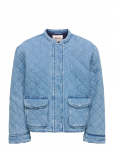 Kids Only - Koghallie Quilted Dnm Jacket Akm - Teksa ja velvet - 152