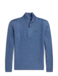 Polo Ralph Lauren - Cable-Knit Quarter-Zip Sweater - Kardiganid - S