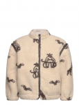 Copenhagen Colors - Printed Teddy Jacket W. Removable Sleeves - Fliisjakid - 128