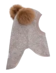 Huttelihut - Balaclava Wool Alpaca Pompoms - Maskm&uuml;tsid - 53\4-6Y