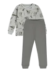 Minymo - Pyjamas Ls Set Aop - Pidžaamakomplektid - 110