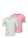 Kids Only - Kmgbeate Ss Reg Printed 2-P Tee Jrs - L&uuml;hikeste varrukatega - 92