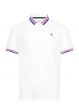 Original Penguin Golf - Performance Polo With Ribbed Blocking - Spordi l&uuml;hikeste varrukatega polos&auml;rgid - M
