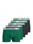 Jack & Jones - Jacnolan Solid Trunks 5 Pack Jnr Sn - Alusp&uuml;ksid - 128