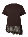 Vero Moda - Vmbrit Ss O-Neck Lace T-Shirt Jrs Exp - L&uuml;hikeste varrukatega - L