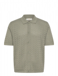 Jack & Jones - Jortyler Knit Ss Polo Sn - L&uuml;hikeste varrukatega kootud polos&auml;rgid - M