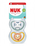 NUK - Perfect Match Air Zebra/Lion, Size 18-36 Months - Lutid - 18/36MONTHS