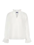 Polo Ralph Lauren - Cotton-Silk Organdy Shirt - Pikkade varrukatega - XL
