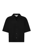 Weekday - Oversized Resort Short-Sleeve Shirt - L&uuml;hikeste varrukatega s&auml;rgid - XS