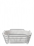 Blomus - Bread Basket - 9,5 X 25 X 25 Cm - Delara - Moonbeam - Leivakastid ja -korvid - L 26.1CM