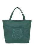Maison Kitsune - Fox Head Large Tote - Kandekotid - ONE SIZE