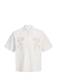 Jack & Jones - Joratocha Embroidery Shirt Ss - Vabaaja s&auml;rgid - S