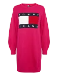 Tommy Jeans - Tjw Sweater Flag Dress Ext - Kootud kleidid - L