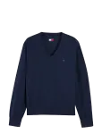 Tommy Jeans - Tjw Essential Vneck Sweater Ext - Džemprid - L