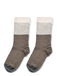 FUB - 2-Pack Contrast Rib Socks - Sokid - 29/32