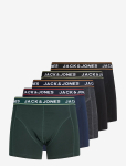 Jack & Jones - Jacmax Solid Trunks 5 Pack Btw - Bokserid - L