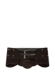 Laagam - Avery Chocolate Suede Belt - Taljev&ouml;&ouml;d - ONE SIZE