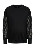 Only Maternity - Olmnomi L/S O-Neck Mix Swt Jrs - Dressipluusid - M