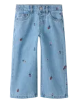 Name It - Nmfrose Wide Emb Jeans 4711-Za - Laiad teksad - 104