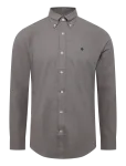 Morris - Watts Flannel Shirt-Slim Fit - Flanellist s&auml;rgid - M