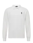 HAN Kj&oslash;benhavn - Diamond Polo Long Sleeve Shirt - Pikkade varrukatega - XL