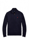 Polo Ralph Lauren - 5/1 Roving Cotton-Lsl-Plo - Poolpika lukuga džemprid - XL