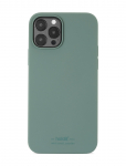 Holdit - Silicone Case Moss Green - Telefoni&uuml;mbrised - IPHONE 12-12PRO