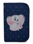 Beckmann Norway - Single-Section Pencil Case - Pet Friends Blue - Pinalid - ONE SIZE