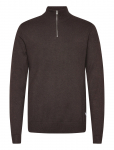 Lindbergh - Ecovero Half Zip L/S Knit - Poolpika lukuga džemprid - XXXL