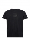 Gant - Reg Tonal Shield Ss T-Shirt - L&uuml;hikeste varrukatega - S