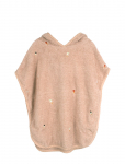 Filibabba - Embroidered Beach Poncho - Frapp&eacute; - Vannipont&scaron;od - ONE SIZE