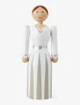 Kay Bojesen - Bride White - Puidust kujud - ONE SIZE x 5