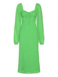 Gina Tricot - Gathered Dot Midi Dress - P&otilde;lveni ja midi - 34
