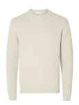 Selected - Slmdane Ls Knit Reg Struc Crew Neck Noos - &Uuml;mara kaelusega - L