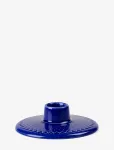Lyngby Porcel&aelig;n - Rhombe Color Candle Holder H3 Cm Dark Blue - K&uuml;&uuml;nlajalad - 3 cm