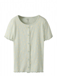Name It - Nkfvemia Aop Ss Slim Top - L&uuml;hikeste varrukatega - 116