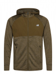 New Balance - Heat Grid Hooded Full Zip - Spordi kapuutsiga pusad - XS