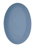 Aida - Confetti Oval Dish W/Relief 1 Pcs. Giftbox - Serveerimisvaagnad - 36.8X25.8CM x 36.8