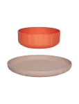 OYOY MINI - Pullo Plate & Bowl - Set Of 2 - Taldrikud - &Oslash; 20 CM x 20